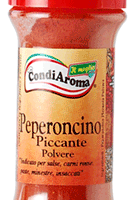 peperoncino piccante in polvere