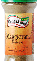 Maggiorana in polvere