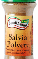 Salvia in polvere